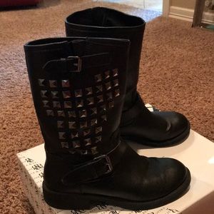 Black Rock & Republic studded boots, size 7